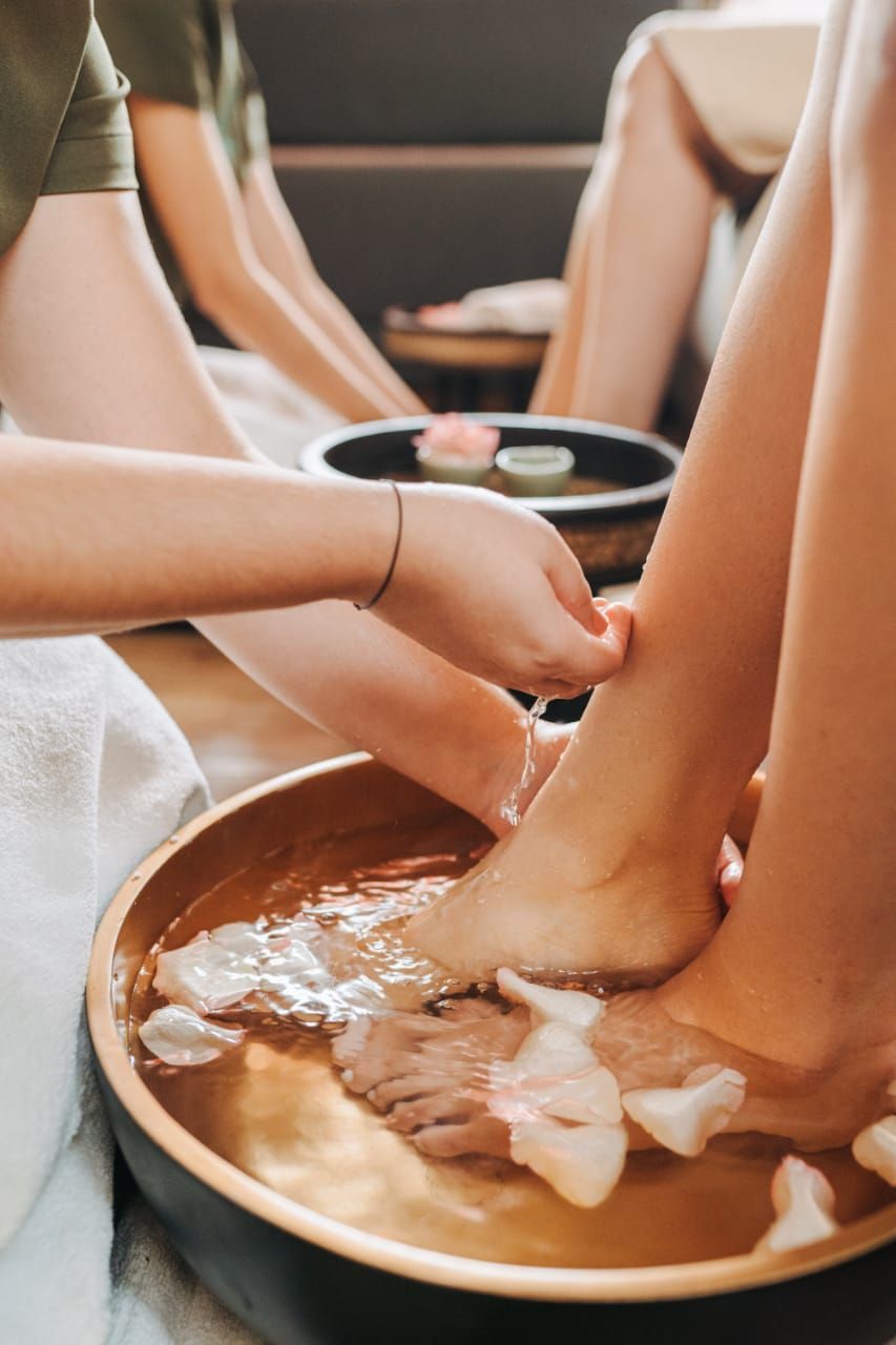 Terapia Relajante con Aromaterapia Pies Barranquilla - PODOLOGA MARY